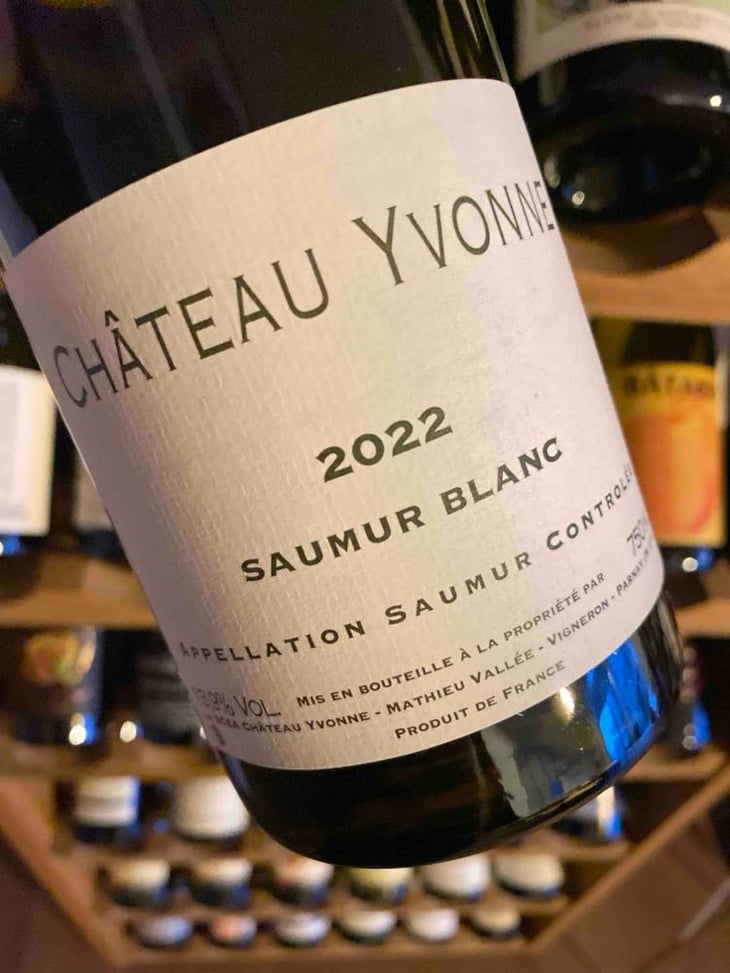 Saumur Blanc - Château Yvonne - Matthieu Vallée 