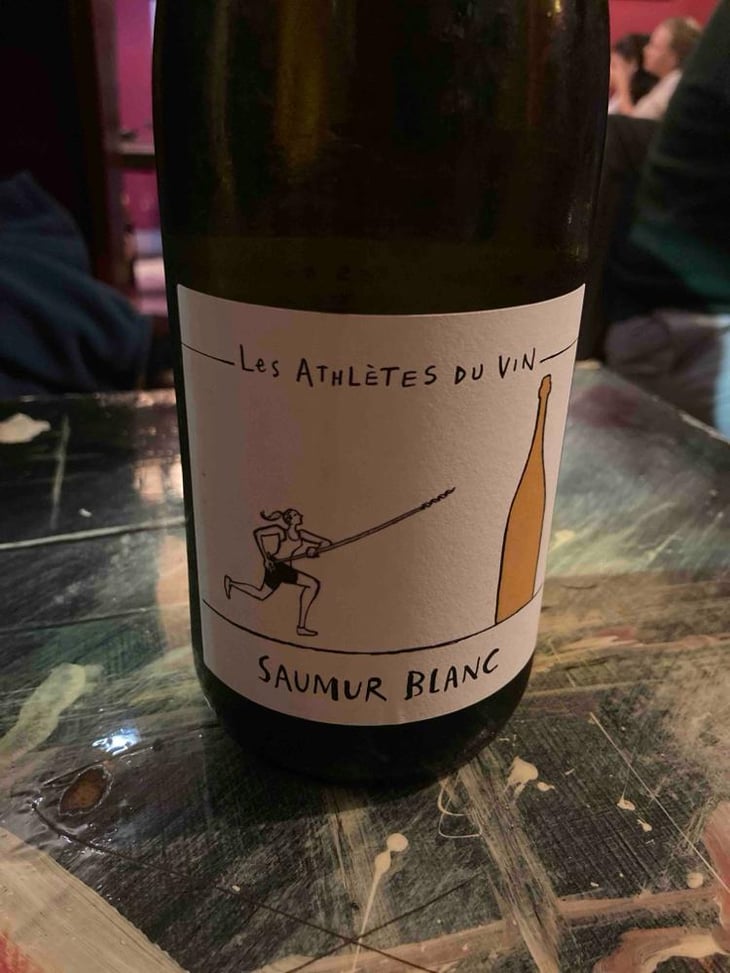 Saumur Blanc - Les Athlètes Du Vin - Gérard Vallée, Matthieu Vallée, Christophe Ferrandis -2022