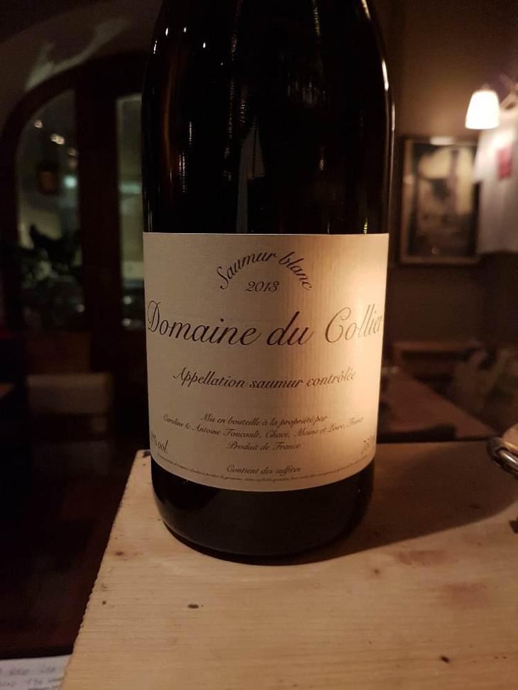 Saumur Blanc - Domaine du Collier - Antoine & Caroline Foucault 