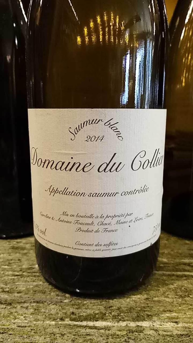 Saumur Blanc - Domaine du Collier - Antoine & Caroline Foucault 