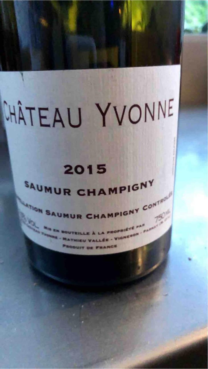 Saumur Champigny - Château Yvonne - Matthieu Vallée 
