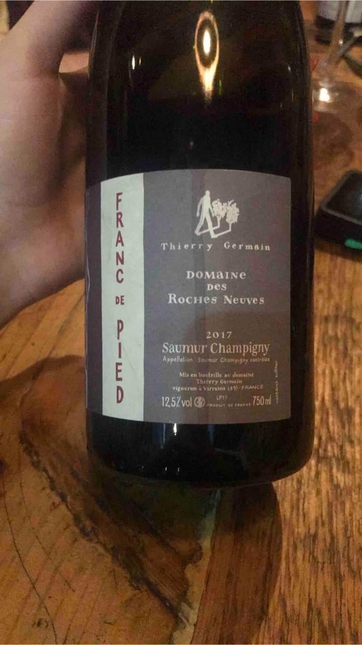 Saumur Champigny - Domaine des Roches Neuves - Thierry et Louis Germain 