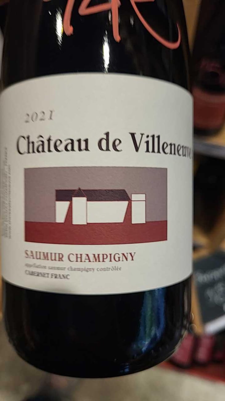 Saumur Champigny - Château De Villeneuve - Jean-Pierre Chevallier -2020