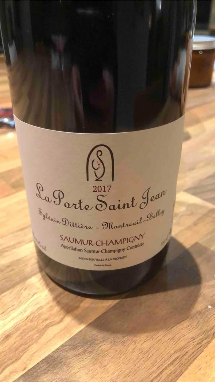 Saumur-Champigny - La Porte Saint-Jean - Pauline Foucault & Sylvain Dittière 