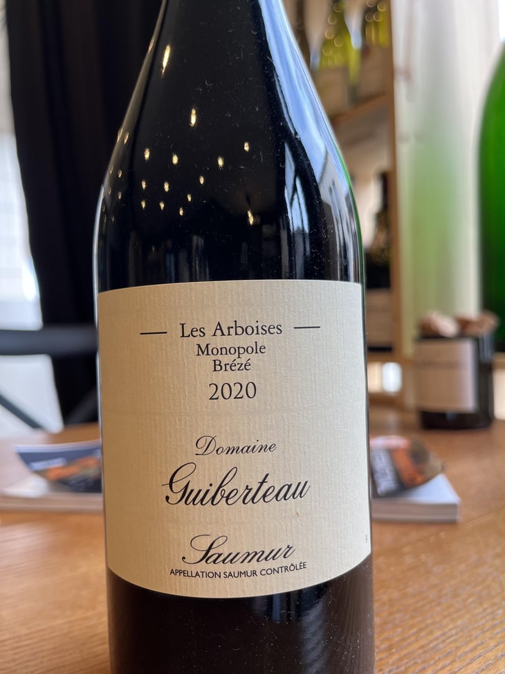 Saumur "Les Arboises" Romain Guiberteau - Domaine Guiberteau - Romain Guiberteau -2020