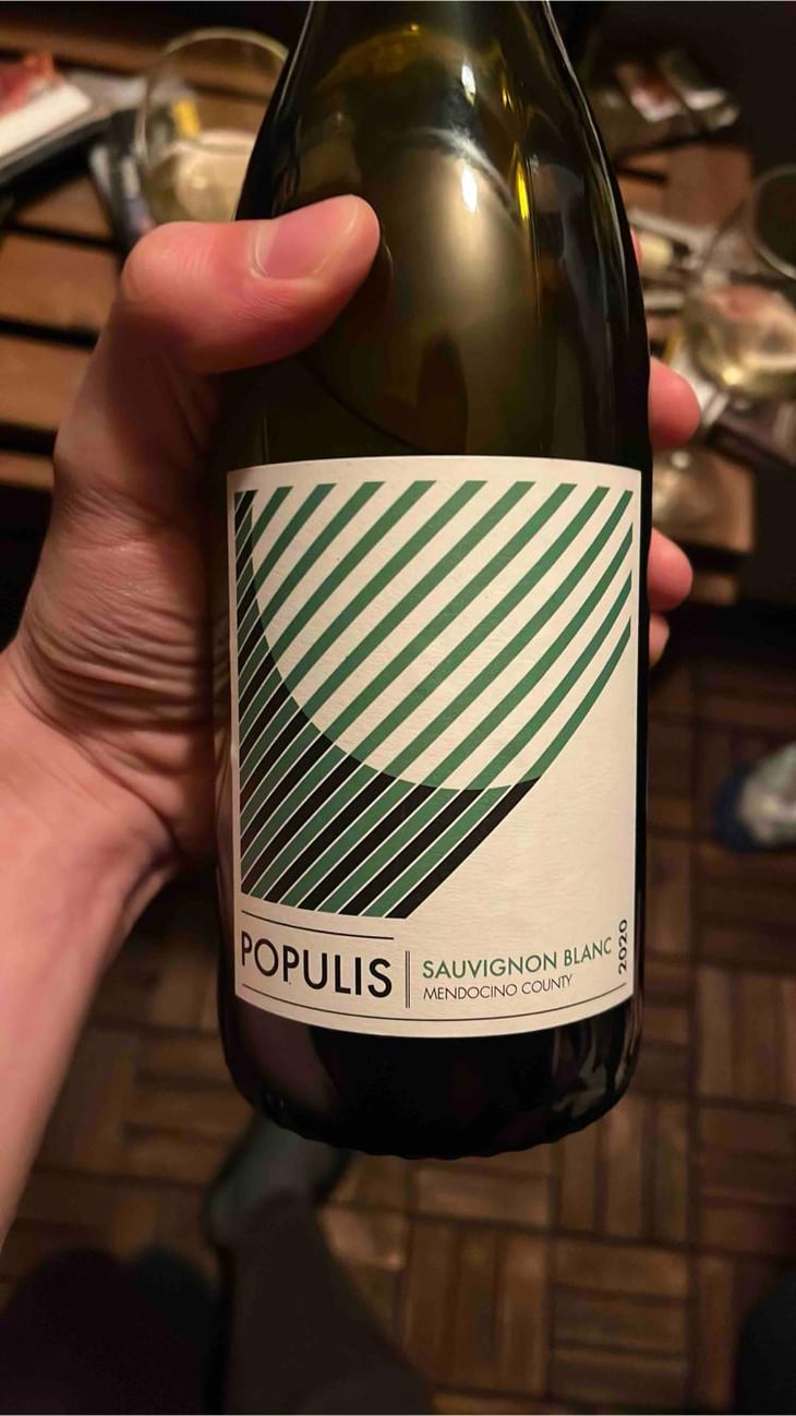 POPULIS SAUVIGNON BLANC - Les Lunes Wine / Populis Wine - Shaunt Oungolian & Diego Roig 
