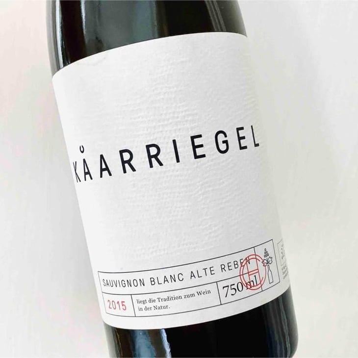 Sauvignon Blanc Alte Reben - Weingut Kaarriegel - Harald Gärtner & Sonja Weissenecker 