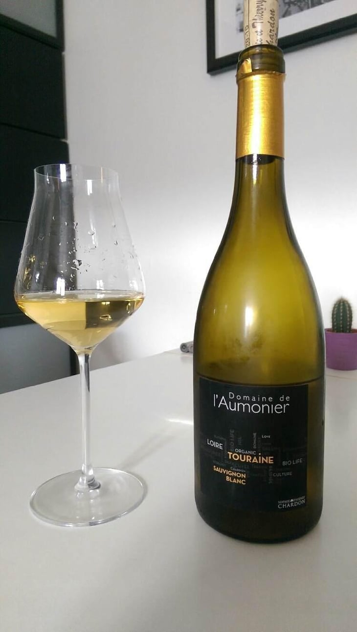 Sauvignon Blanc Organic Touraine - Domaine de l'Aumonier - Sophie & Thierry Chardon 