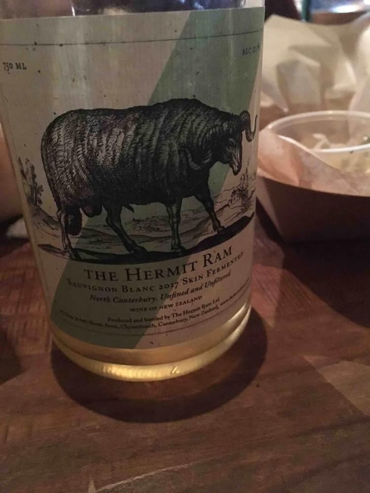 Sauvignon Blanc Skin Fermented - The Hermit Ram - Theo Coles 
