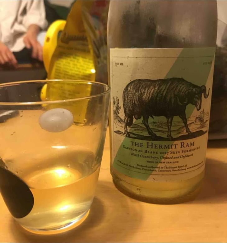 Sauvignon Blanc Skin Fermented - The Hermit Ram - Theo Coles 