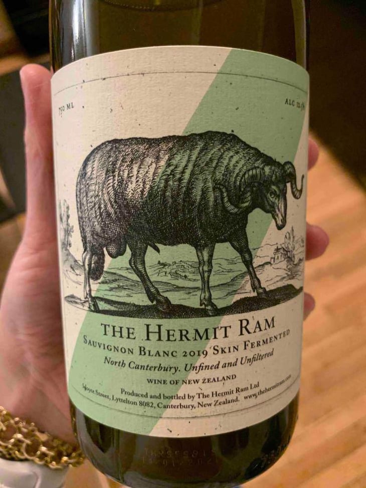Sauvignon Blanc Skin Fermented - The Hermit Ram - Theo Coles 