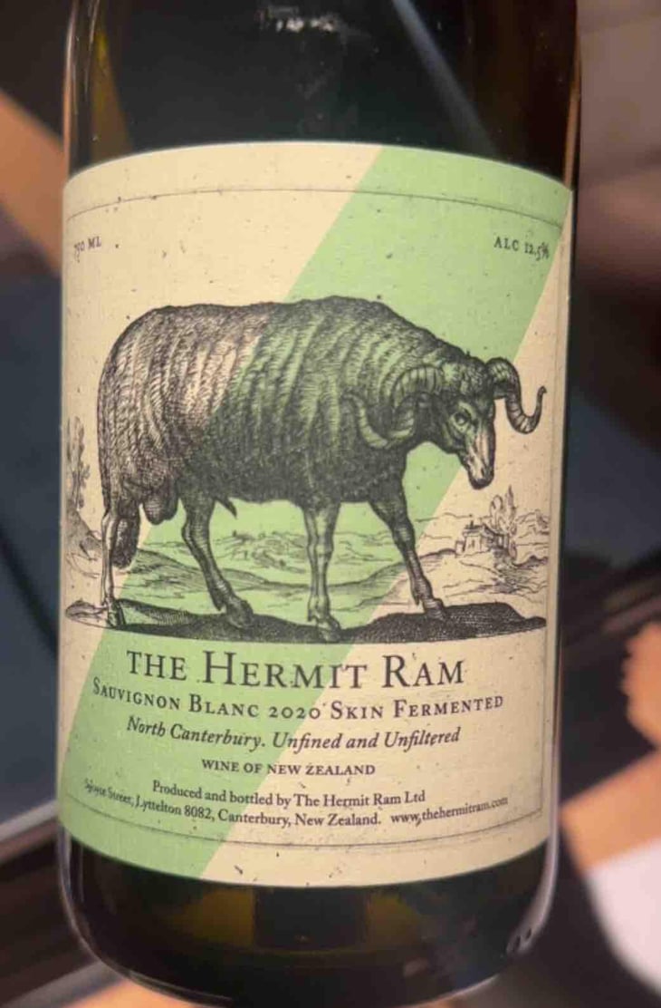 Sauvignon Blanc Skin Fermented - The Hermit Ram - Theo Coles 