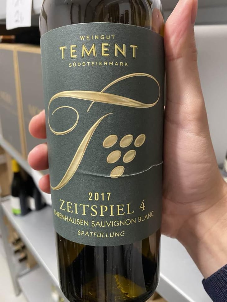 Sauvignon Blanc Zeitspiel 4 - Familien Weingut Tement - Stefan, Monika & Armin Tement -2017