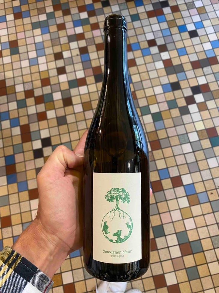 Sauvignon Blanc vom Opok - Weingut Werlitsch - Ewald & Brigitte Tscheppe 