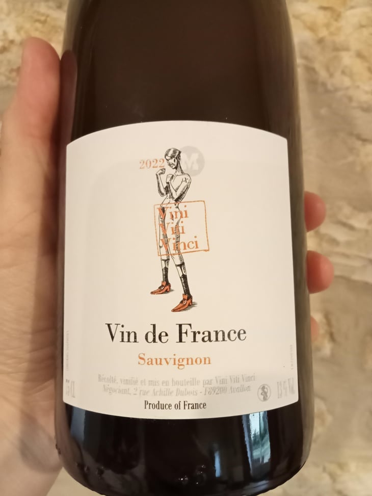 Sauvignon - VDF - Vini Viti Vinci - Nicolas Vauthier "Kikro" 