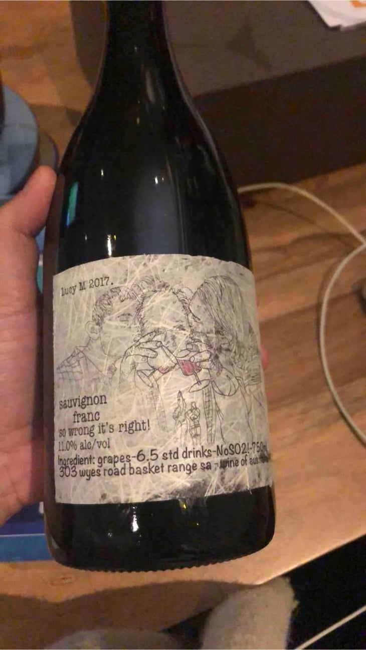 Sauvignon Franc ‘So Wrong It’s Right’ - Lucy Margaux Vineyards - Anton Van Klopper 