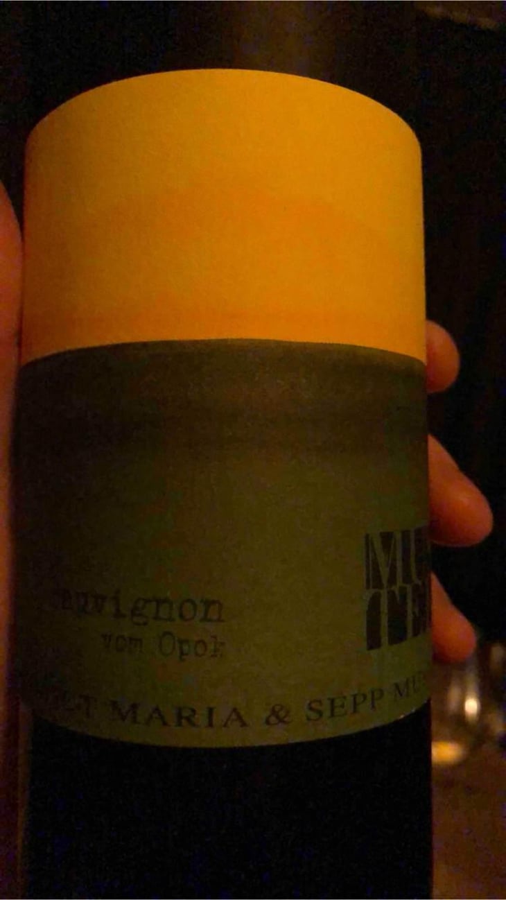 Sauvignon vom Opok - Weingut Muster - Maria & Sepp Muster 
