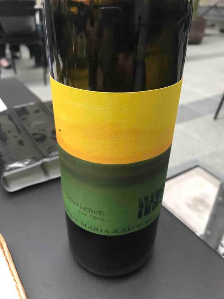 Sauvignon vom Opok - Weingut Muster - Maria & Sepp Muster 
