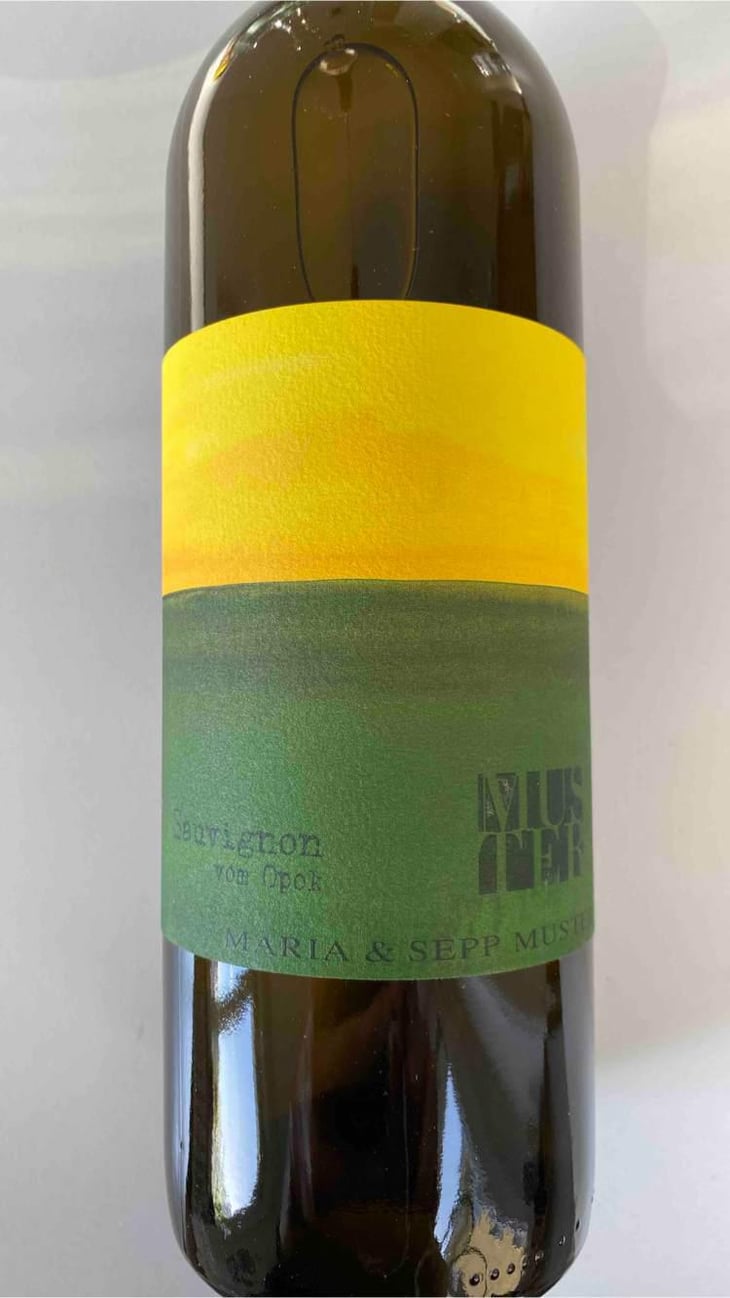 Sauvignon vom Opok - Weingut Muster - Maria & Sepp Muster 