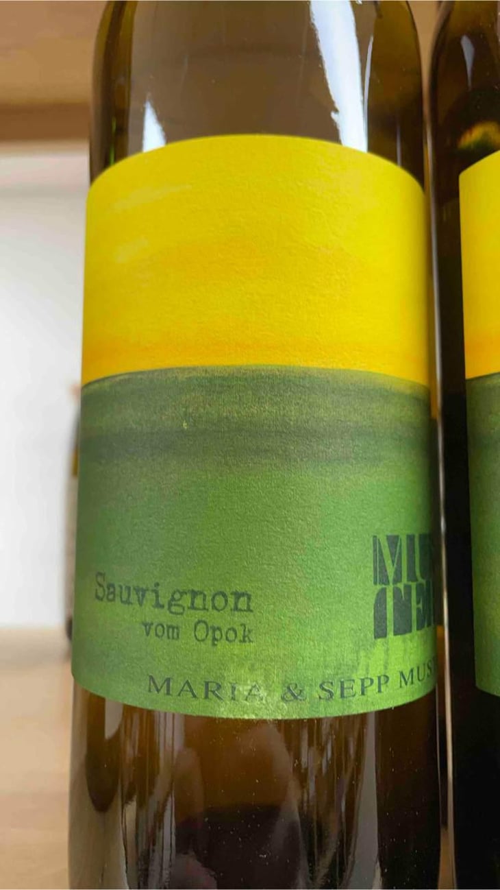 Sauvignon vom Opok - Weingut Muster - Maria & Sepp Muster 