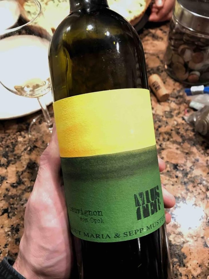 Sauvignon vom Opok - Weingut Muster - Maria & Sepp Muster 