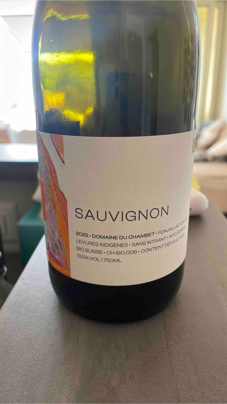 Sauvignon - Domaine du Chambet - Anthony Fonjallaz -2022