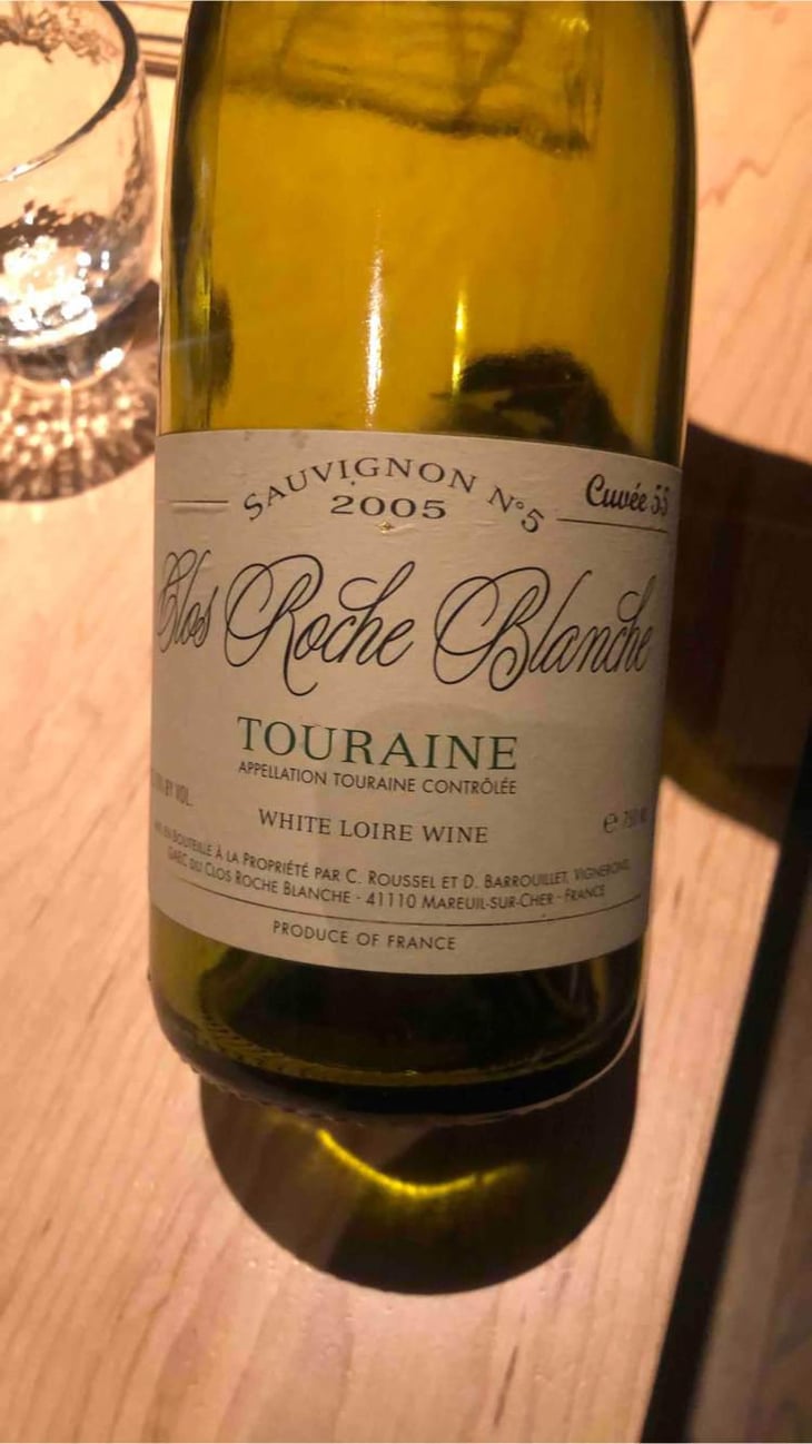 Sauvignon No. 2 - Clos Roche Blanche - Catherine Roussel & Didier Barrouillet (RETIRED) 