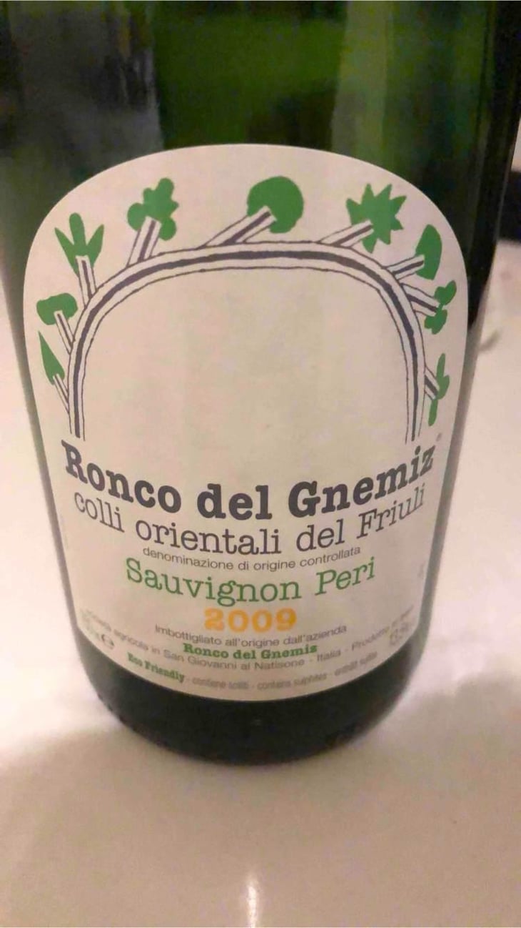Sauvignon Peri - Ronco Del Gnemiz - Ronco Del Gnemiz 
