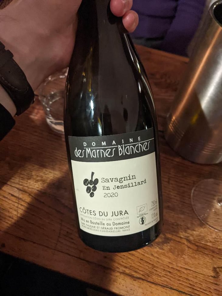 En Jensillard Savagnin - Domaine Des Marnes Blanches - Pauline & Géraud Fromont 