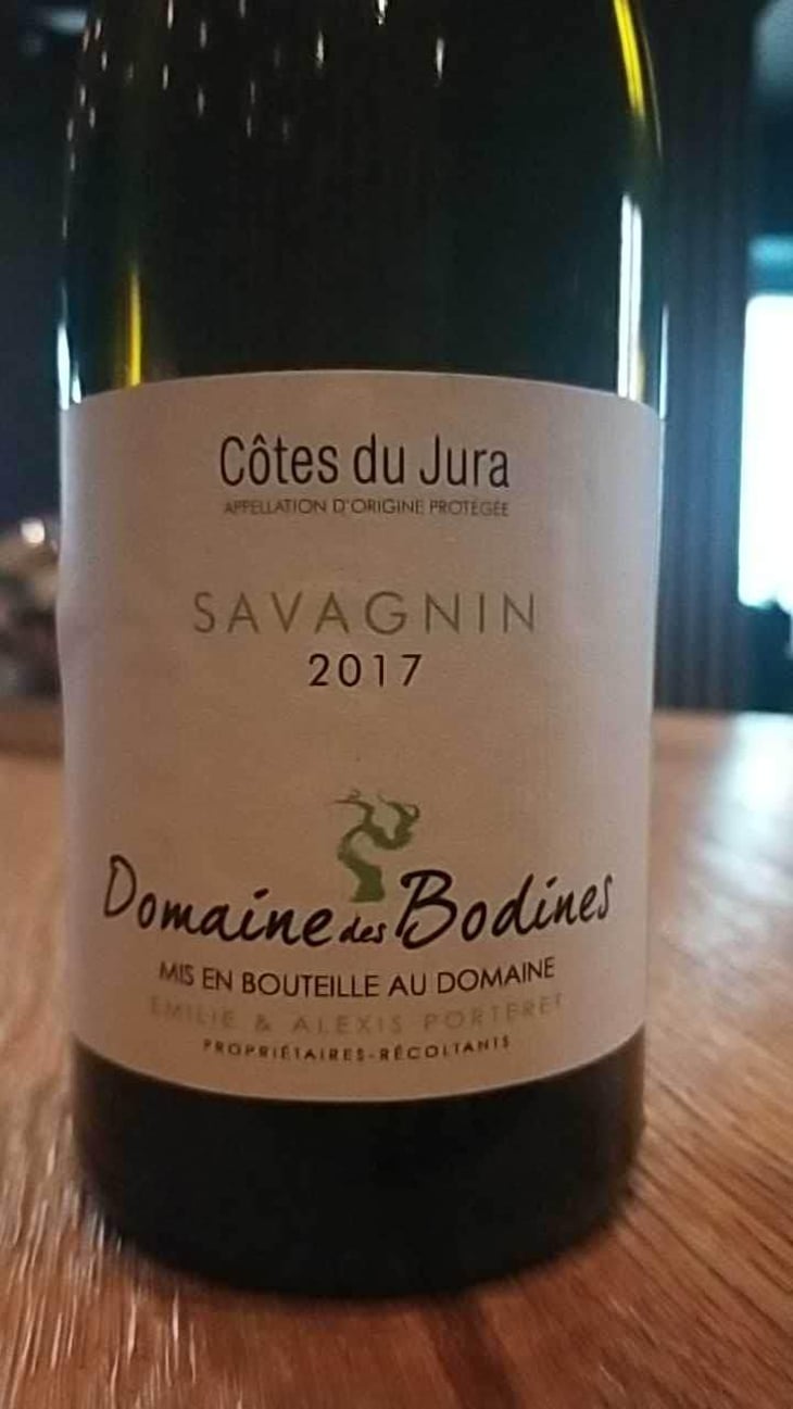 Savagnin - Domaine des Bodines - Emilie & Alexis Porteret 