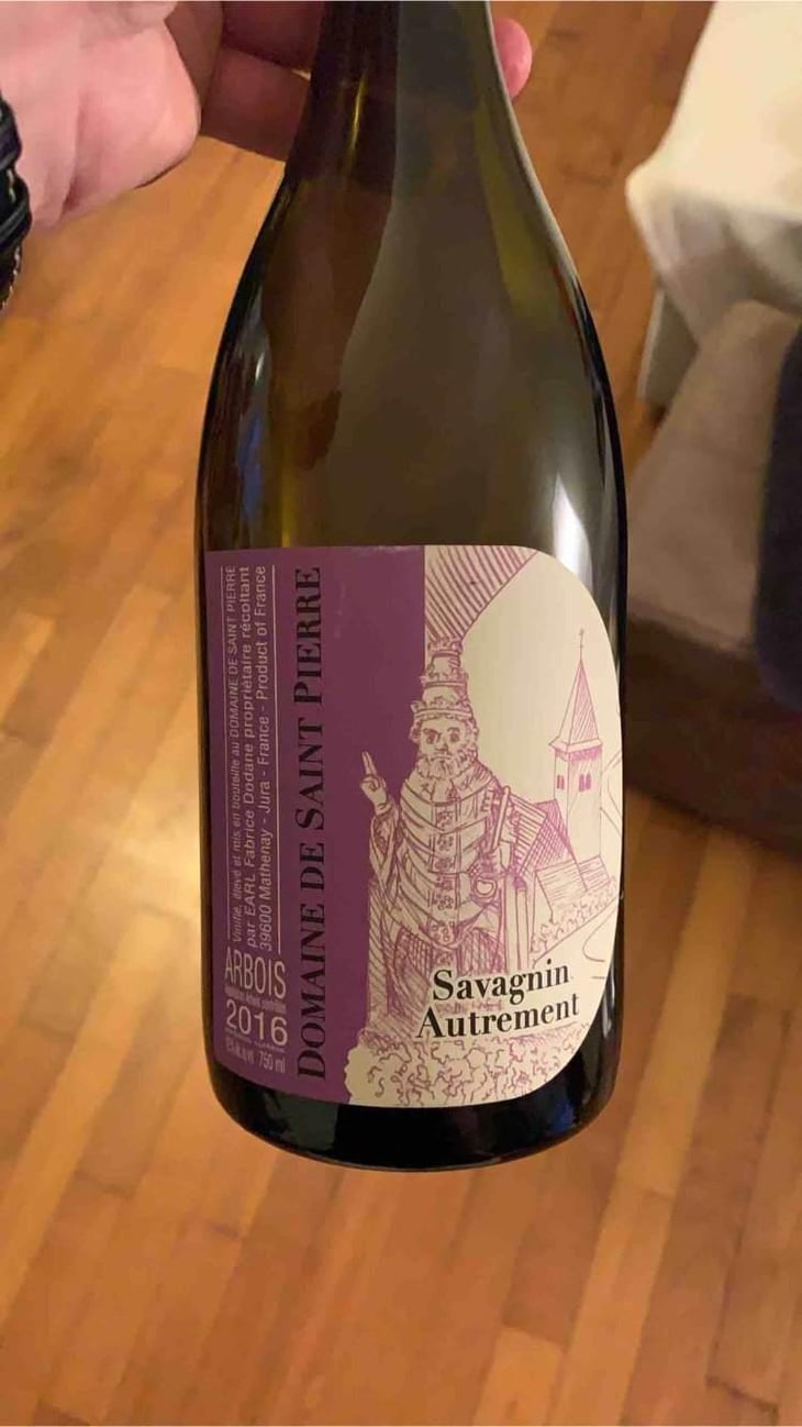 Savagnin Autrement - Domaine de Saint Pierre - Fabrice Dodane 