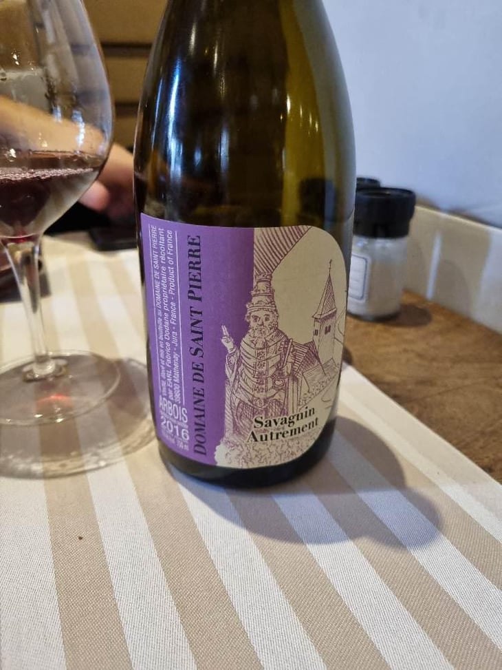 Savagnin Autrement - Domaine de Saint Pierre - Fabrice Dodane 
