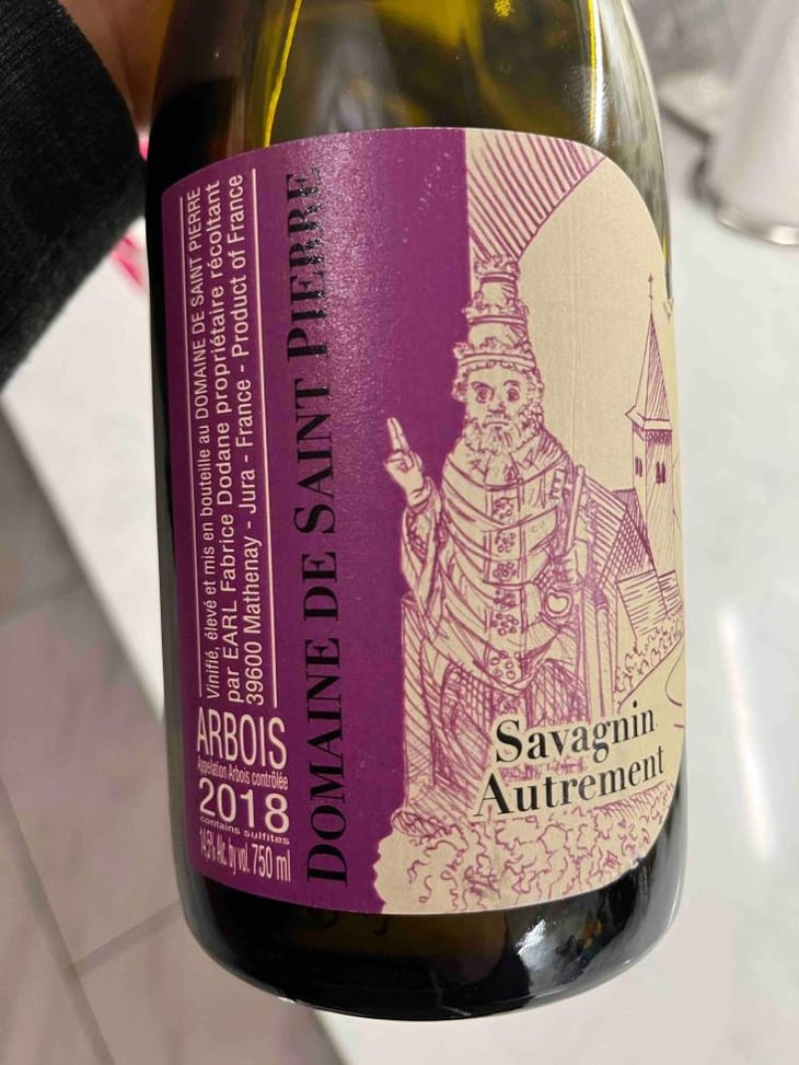 Savagnin Autrement - Domaine de Saint Pierre - Fabrice Dodane 