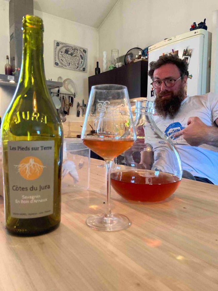 Savagnin En Bois d’Arnaux - Les Pieds Sur Terre - Valentin Morel 