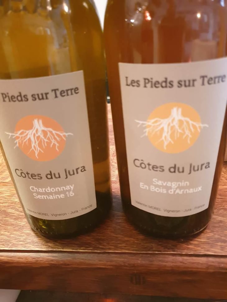 Savagnin En Bois d’Arnaux - Les Pieds Sur Terre - Valentin Morel 