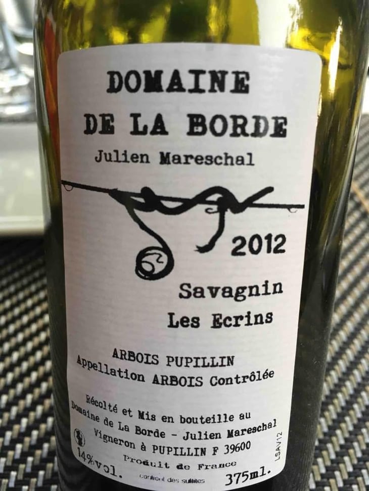 Savagnin Les Écrins - Domaine de la Borde - Julien Mareschal 