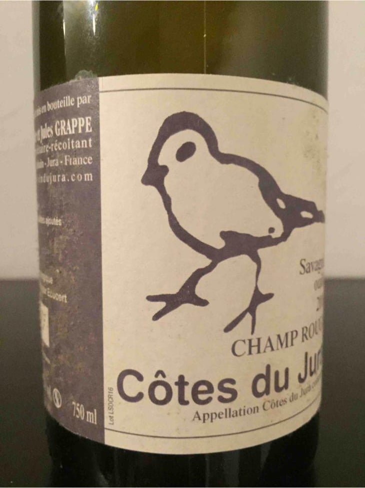Savagnin Ouillé Champ Rouge - Didier Grappe - Didier et Jules Grappe 