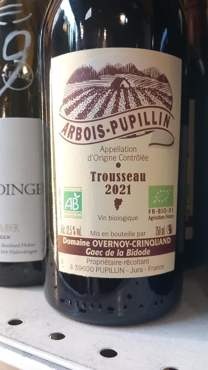 Trousseau - Overnoy-Crinquand - Mickaël & Romaric Crinquand 
