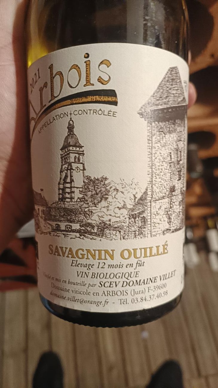 Savagnin Ouillé - Domaine Villet - Gérard & Christine Villet 