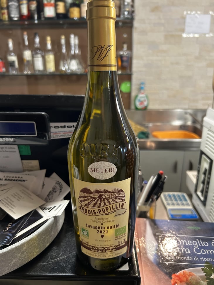 Savagnin Ouillé - Overnoy-Crinquand - Mickaël & Romaric Crinquand -2017