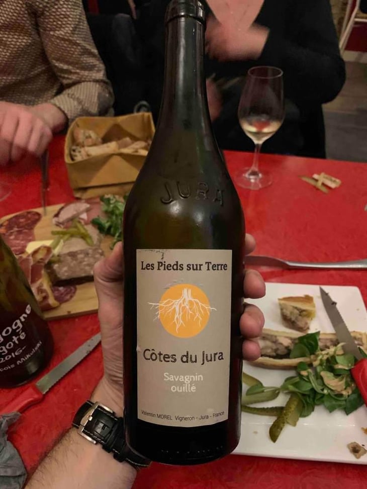 Savagnin Ouillé - Les Pieds Sur Terre - Valentin Morel 