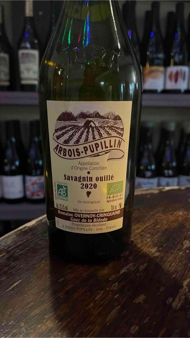 Savagnin Ouillé - Overnoy-Crinquand - Mickaël & Romaric Crinquand -2017