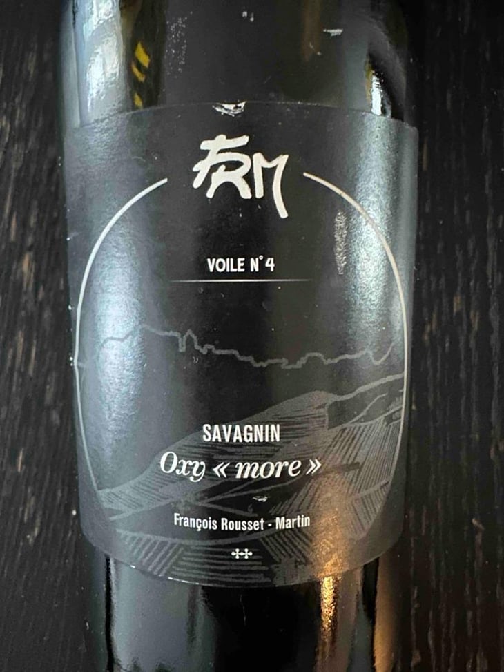 Savagnin – Oxy « more » - FRM - François Rousset-Martin 