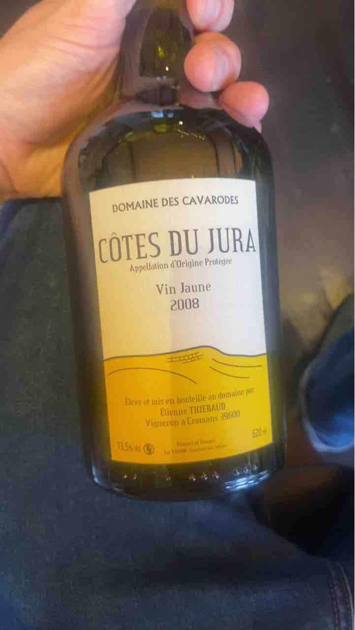 Savagnin Pressé - Domaine des Cavarodes - Etienne Thiebaud 