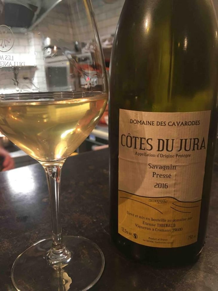 Savagnin Pressé - Domaine des Cavarodes - Etienne Thiebaud 