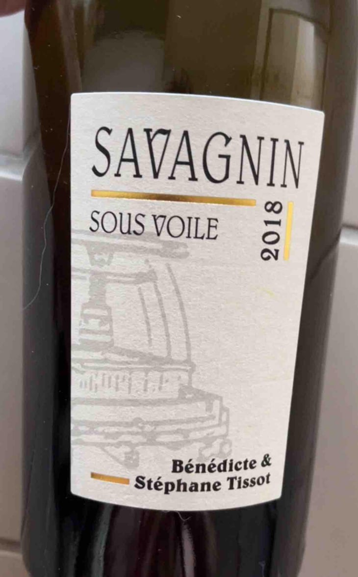 Savagnin Sous voile - Domaine André & Mireille Tissot - Bénédicte & Stéphane Tissot -2018