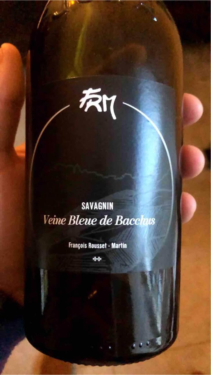 Savagnin - "Veine Bleue de Bacchus" - FRM - François Rousset-Martin 