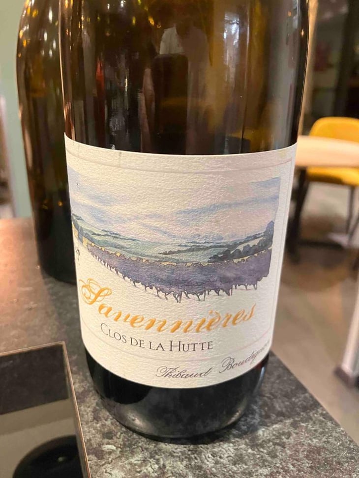 Savennières Clos de la Hutte - Thibaud Boudignon - Thibaud Boudignon -2019