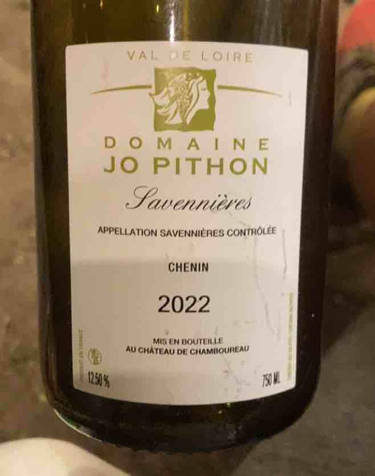 Savennières - Pithon-Paillé - Jo Pithon 
