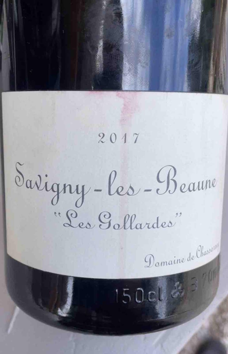 Savigny-les-Beaune "Les Gollardes" - Domaine de Chassorney - Frédéric Cossard 